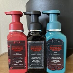 NWT:Foaming Hand Soap -The Demogorgon, Eddie’s Leather Jacket, & The Upside Down